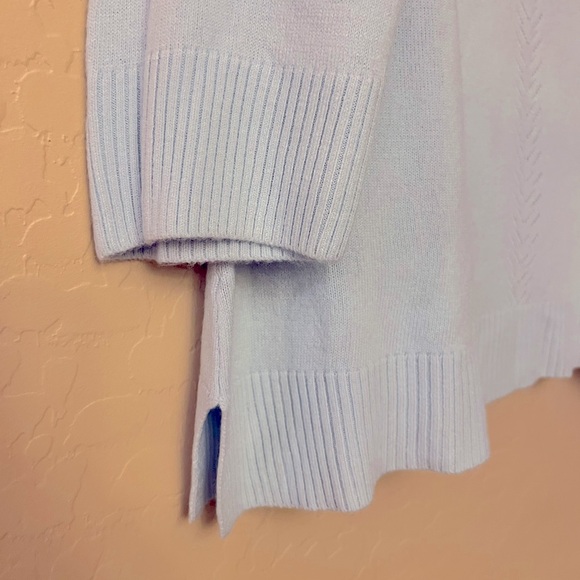 NWT Karen Scott Light Blue Sweater - Picture 8 of 11